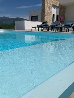 LES VILLAS DU DOMAINE NAPOLEON CORSICA vue mer et piscine - 8