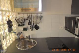 STUDIO STANDING VUE MER 2 PERS. 5 min.CANNES - Vallauris - 8
