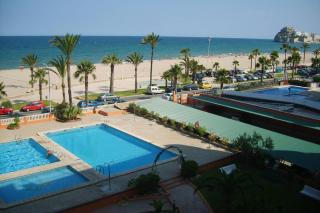 Apartamento en 1ª línea con piscina. Edificio Albatros II - Peñíscola - 0