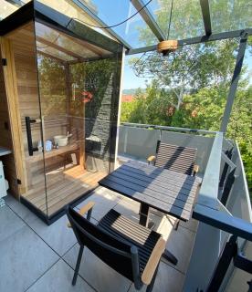 Relax Sauna Apartman privát finn szaunával - Keszthely - 8