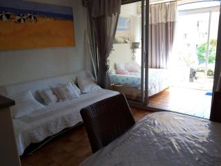 T2, jardin, véranda chambre, climatisation, parking privatif, proche à pied centre, plage, gare, pour 3 adultes ou 2 adultes avec 2 enfants - Bandol - 2