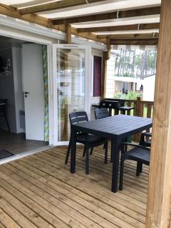Bungalow confortable à Saint-Julien-en-Born avec piscine partagée - Saint-Julien-en-Born - 9