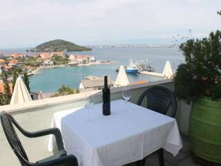 Apartment in Kali with sea view, balcony, air conditioning, Wi-Fi (4566-1) - Kali - 9