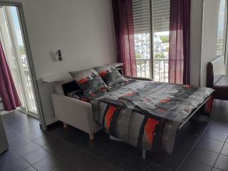 Grand studio avec vue mer à la Grande Motte - CLIM WIFI - 7