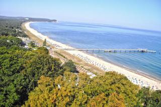strandnah, mit Balkon und AHOI Erlebnisbad in Sellin gratis - Villa Strandmuschel FeWo 08 - Göhren - 9