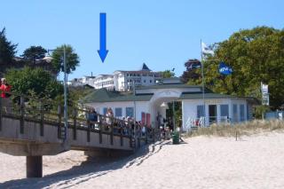 mit Meerblick und Balkon, gratis Nutzung vom AHOI Erlebnisbad und Sauna in Sellin - FeWo Ostseeperle Nr 17 - Göhren - 9