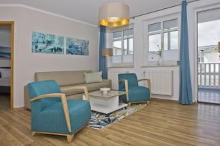 Ferienwohnung mit Balkon, gratis Nutzung vom AHOI Erlebnisbad und Sauna in Sellin - Haus Strandeck FeWo 07 - Göhren - 5