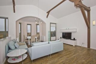 Ferienhaus Distelfink FeWo 04 Terrasse, Meerblick - Groß Zicker - 8