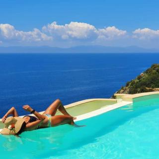 Villa Patty with infinity pool in front of the sea, parking and wifi - Torre delle Stelle - 8