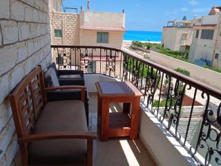 Chalet 3 VILLA114 first floor 2bed rooms and 2 bathrooms sea view green beach - El Alamein - 5