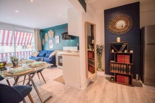 4 couchages Climatisé Direct Plage wifi parking - Antibes - 0