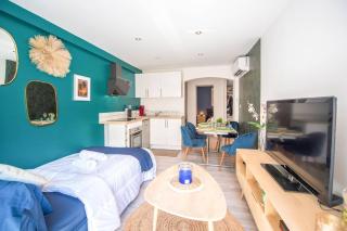 4 couchages Climatisé Direct Plage wifi parking - Antibes - 7