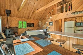 Near Snowmobiling! Riverfront Traverse City Cabin - 4