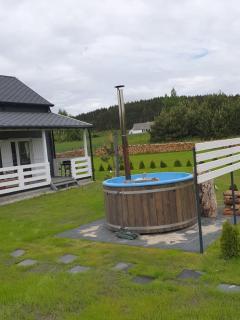 Szary Domek 3 jacuzzi kominek jezioro klimatyzacja - 2