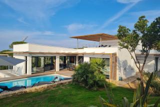 Villa Maria 12 pers piscine chauffée 5 min plage en voiture - 9