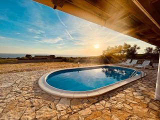 Beautiful secluded area near Novalja vacation house with pool and sea view Villa Lara - Novalja - 7
