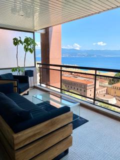 Grand T2 STANDING AJACCIO Proche centre et plages VUE PANORAMIQUE PARKING PRIVE - Ajaccio - 9