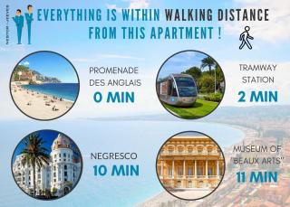 Nestor&Jeeves - OCEAN PROMENADE - Terrace with sea view - Spacious - Nizza - 7