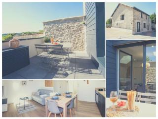 APPART-HOTEL n 3 avec terrasse, piscine, petit-dejeuner et parking privé - Chouzelot - 6