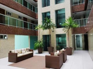 Confortável Flat com piscina de borda infinita na cobertura - 2