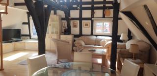 Penthouse im historischen Fachwerkhaus mit grosser Dachterrasse an zentralster Lage - Boppard - 0