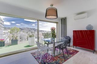 IMMOGROOM - Apartment with terrace - AC - Parking - Cannes - 5