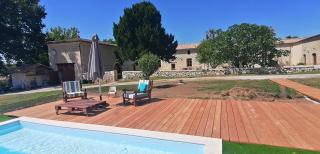 Domaine de Gaïa, Piscine, Pétanque, Ping-pong, proche Saint Emilion - Guillac - 9