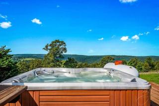 Lodge at OZK Ranch- Incredible mountaintop cabin with hot tub and views - Compton - 4