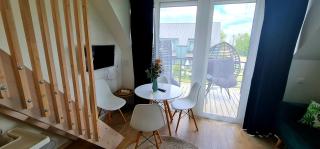 Jaukūs apartamentai su baseinu ir gultais - Palanga - 8