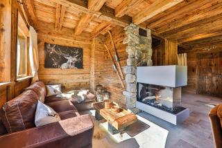 Chalet Hohneck 4 étoiles, vieux bois et pierre, SPA, sauna, borne de recharge - Stosswihr - 3