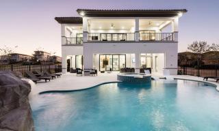 Deluxe 8 Bdrm Mansion with Swim up Bar and Pool Slide at Reunion - Kissimmee - 0