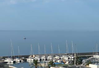 Mansfield vue carte Postale Terrasse Piscine calme port à 200m à pied - 3