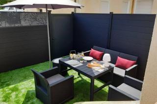 Appartement rénové Le New-York en centre ville - Terrasse et parking - non climatisé - La Roche-Chalais - 4