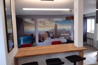 Appartement rénové Le New-York en centre ville - Terrasse et parking - non climatisé - La Roche-Chalais - 1
