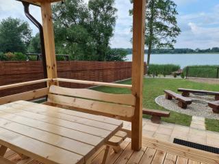 Siedlisko nad jeziorem Skarlińskim 5B, mazury, jezioro, domek, bania - 2