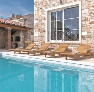 Moderne Istrische Steinvilla - 4 Sterne mit privatem, beheizbaren Pool & Meerblick - Kavran - 5