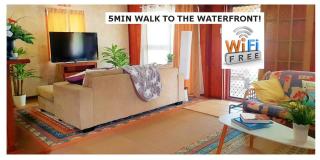 WOODY Pt - AMAZING 1970's SHARE HOUSE BY THE SEA-4 rooms available! - Woody Point - 0