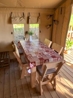Safari Tent with Hot Tub in heart of Snowdonia - 4