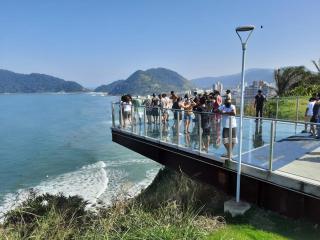 Apartamento Enseada, Guarujá, 3 dorms, 3 banhs, 8 pessoas, 02 quadras da praia, 2 sacadas, 2 vagas de garagem - Guarujá - 7