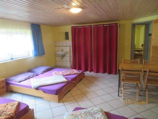 Hostel Waldhaus am Ferienpark-Mehrbett-Gruppenzimmer mit Waschbecken - 3