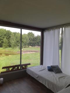 Domek letniskowy na Mazurach nad stawem - Gromoty - 5
