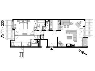 Apartment Mercure 205 - Anzère - 1