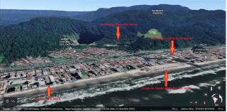 Apto em Prédio Frente pro Mar com WiFi 2 Qtos Garagem MongaguáSP - Mongaguá - 6