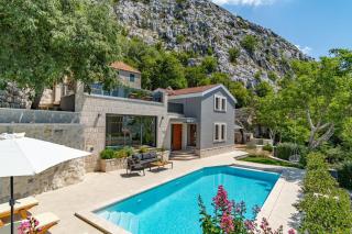 NEW! Villa Falcon House, 3-bedroom villa with heated 36 sqm pool, Jacuzzi, Finnish sauna - Gornje Sitno - 8