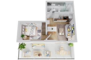 Smart Resorts Haus Azur Ferienwohnung 806 - 1