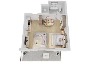 Smart Resorts Haus Azur Ferienwohnung 809 - 2