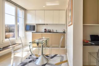 Designed Studio with AC-Terrasse Vue Tour Eiffel - Parigi - 5