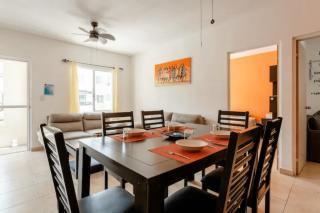 Apartamento En Fraccionamiento Privado 6 Personas, 5 Camas, Piscina cerca de la Playa - Playa del Carmen - 4
