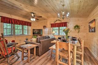 Mountain Cabin with Hot Tub and Deck in Wardensville! - 5