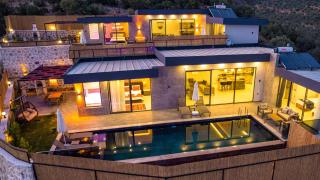 Sare - 2 Bedroom Holiday Villa with jacuzzi in Kalkan - Çavdır - 9